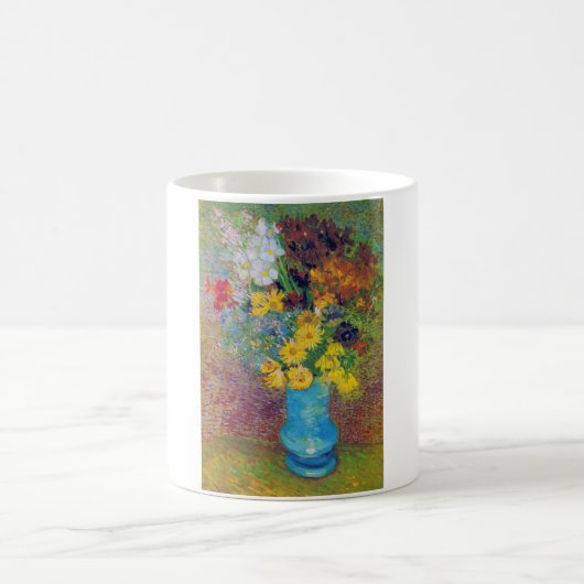 Vase mit Daisies und Anemones, Van Gogh Kaffeetasse (Mittel)