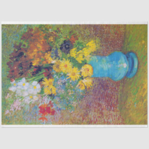 Vase mit Daisies und Anemones, Van Gogh Seidenpapier