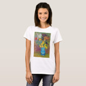 Vase mit Daisies und Anemones, Van Gogh T-Shirt (Vorne ganz)