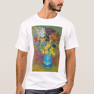 Vase mit Daisies und Anemones, Van Gogh T-Shirt