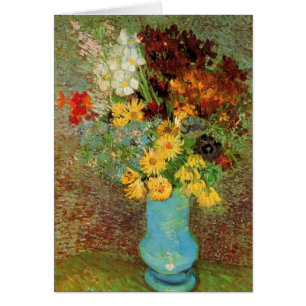 Vase mit Daisies und Anemones von Vincent van Gogh