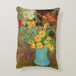 Vase mit Daisies und Anemones von Vincent van Gogh Dekokissen