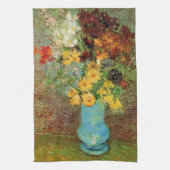 Vase mit Daisies und Anemones von Vincent van Gogh Geschirrtuch (Vertikal)
