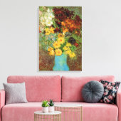 Vase mit Daisies und Anemones von Vincent van Gogh Leinwanddruck (Insitu (Wohnzimmer))