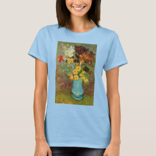 Vase mit Daisies und Anemones von Vincent van Gogh T-Shirt
