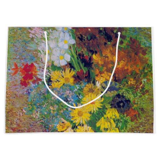 Vase mit Daisis und Anemones, Van Gogh Große Geschenktüte (Vorderseite)