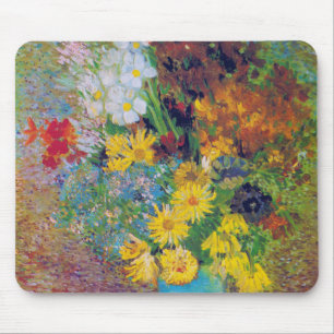 Vase mit Daisis und Anemones, Van Gogh Mousepad