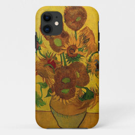 Vase mit fünfzehn Sonnenblumen Case-Mate iPhone Hülle