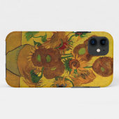Vase mit fünfzehn Sonnenblumen Case-Mate iPhone Hülle (Rückseite (Horizontal))