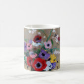 Vase mit gemischten Blume, Redon Kaffeetasse (Mittel)