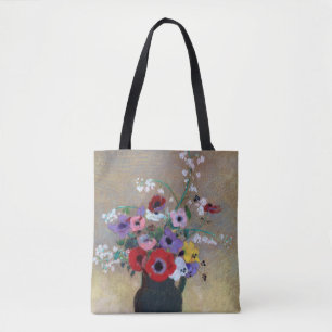 Vase mit gemischten Blume, Redon Tasche