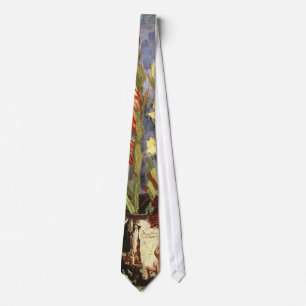 Vase mit Gladiolen Vincent van Gogh Krawatte