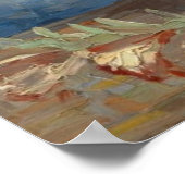 Vase mit Gladioli und Chinesisch Asters van Gogh S Poster (Ecke)