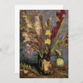 Vase mit Gladioli von Vincent van Gogh (Vorne/Hinten)