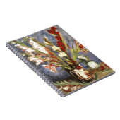 Vase mit Gladioli von Vincent van Gogh, 1886. Notizblock (Rechte Seite)