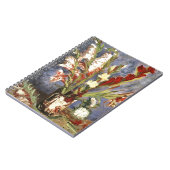 Vase mit Gladioli von Vincent van Gogh, 1886. Notizblock (Linke Seite)