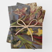 Vase mit Gladioli von Vincent van Gogh Geschenkpapier Set (Beispiel)