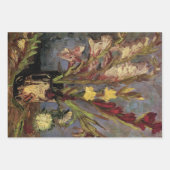 Vase mit Gladioli von Vincent van Gogh Geschenkpapier Set (Vorderseite)