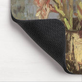 Vase mit Gladioli von Vincent van Gogh Mousepad (Ecke)
