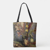 Vase mit Gladioli von Vincent van Gogh Tasche (Rückseite)