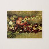 Vase mit Hollyhocks von Vincent van Gogh Puzzle (Horizontal)