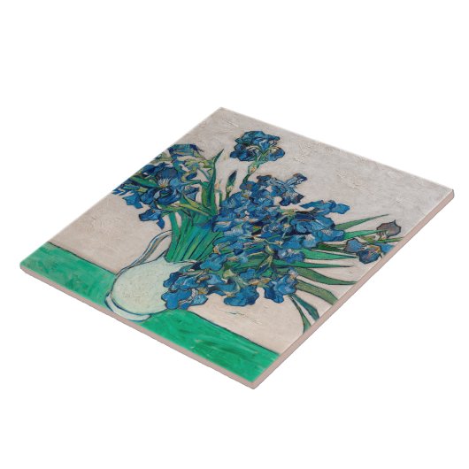 Vase mit Ire, Van Gogh Fliese (Seite)