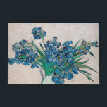 Vase mit Ire, Van Gogh Fußmatte<br><div class="desc">Vincent Willem van Gogh (30. März 1853 - 29. Juli 1890) war ein niederländischer postimpressionistischer Maler, der zu den berühmtesten und einflussreichsten Persönlichkeiten in der Geschichte der Western-Kunst zählt. In etwas mehr als einem Jahrzehnt schuf er etwa 2100 Kunstwerke, darunter etwa 860 Ölgemälde, die größtenteils aus den Jahre seines Lebens....</div>