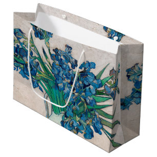 Vase mit Ire, Van Gogh Große Geschenktüte
