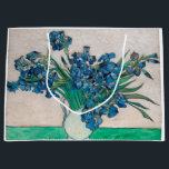 Vase mit Ire, Van Gogh Große Geschenktüte<br><div class="desc">Vincent Willem van Gogh (30. März 1853 - 29. Juli 1890) war ein niederländischer postimpressionistischer Maler, der zu den berühmtesten und einflussreichsten Persönlichkeiten in der Geschichte der Western-Kunst zählt. In etwas mehr als einem Jahrzehnt schuf er etwa 2100 Kunstwerke, darunter etwa 860 Ölgemälde, die größtenteils aus den Jahre seines Lebens....</div>