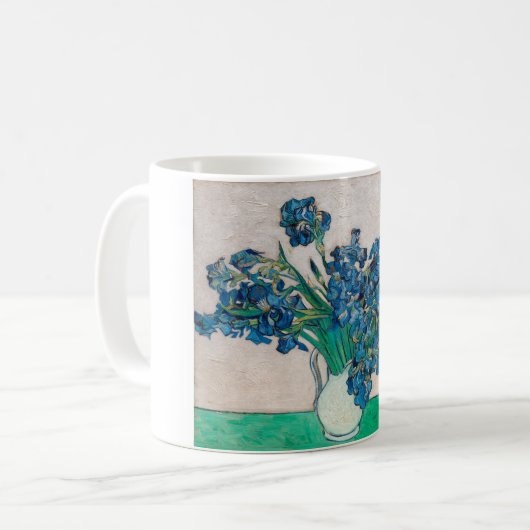 Vase mit Ire, Van Gogh Kaffeetasse (Vorderseite Links)