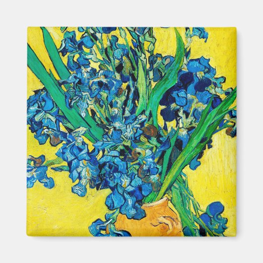Vase mit Ire, Van Gogh Magnet (Vorne)