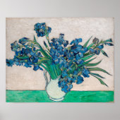 Vase mit Ire, Van Gogh Poster (Vorne)