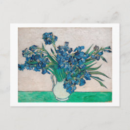Vase mit Ire, Van Gogh Postkarte