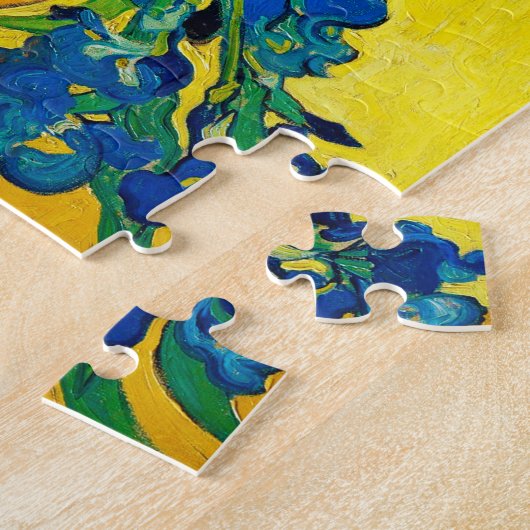 Vase mit Ire, Van Gogh Puzzle (Seite)