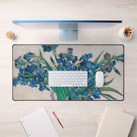 Vase mit Ire, Van Gogh Schreibtischunterlage (Büro 1)