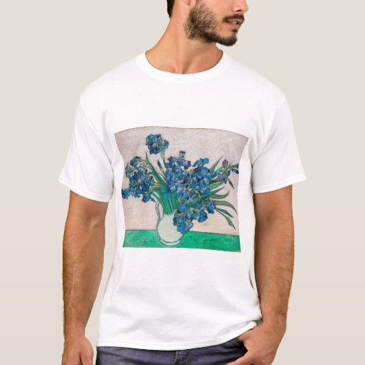 Vase mit Ire, Van Gogh T-Shirt (Vorderseite)
