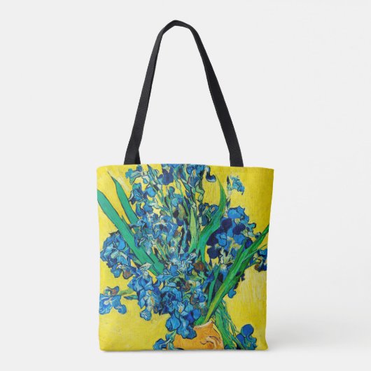 Vase mit Ire, Van Gogh Tasche (Rückseite)