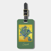 Vase mit Ire, Vincent Van Gogh Gepäckanhänger (Vorderseite vertikal)