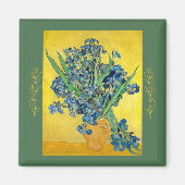 Vase mit Ire, Vincent Van Gogh Magnet (Vorne)