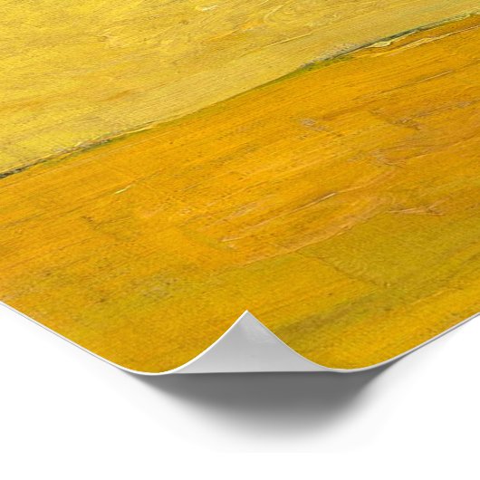 Vase mit Ire, Vincent Van Gogh Poster (Ecke)