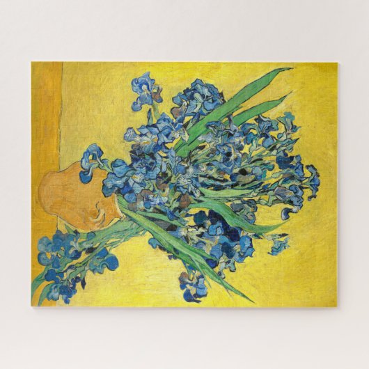 Vase mit Ire, Vincent Van Gogh Puzzle (Horizontal)