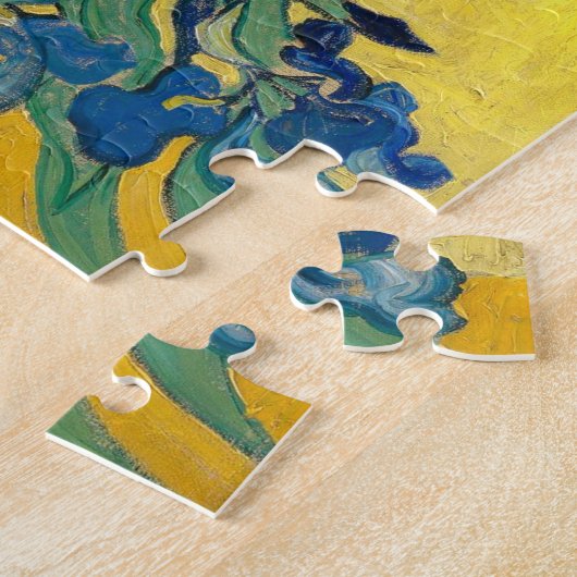 Vase mit Ire, Vincent Van Gogh Puzzle (Seite)