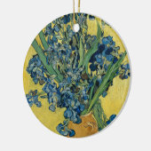 Vase mit Iren von Van Gogh - Still Life Keramik Ornament (Links)