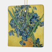 Vase mit Iren von Van Gogh - Still Life Keramikornament (Links)