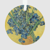Vase mit Iren von Van Gogh - Still Life Ornament (Rückseite)