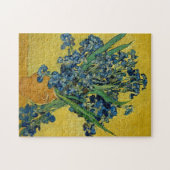 Vase mit Irisch von Van Gogh Puzzle (Horizontal)