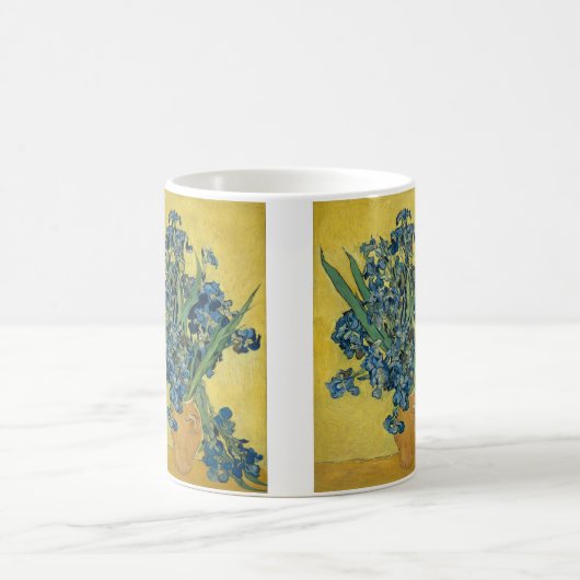 Vase mit Irisvon Van Gogh Kaffeetasse (Mittel)