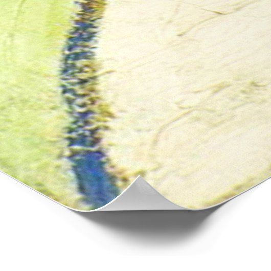 Vase mit Kornblumen und Pflücken-Poster Poster (Ecke)