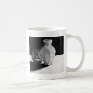 Vase mit Kugel Kaffeetasse