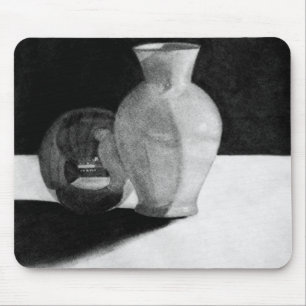 Vase mit Kugel Mousepad